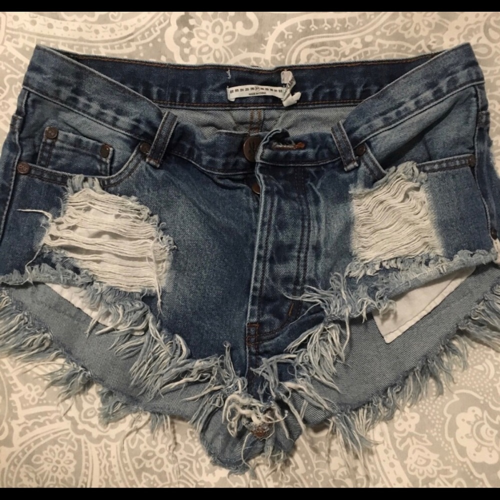 One teaspoon cutoff shorts